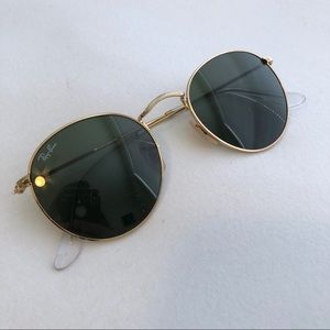 Round metal ray ban glasses